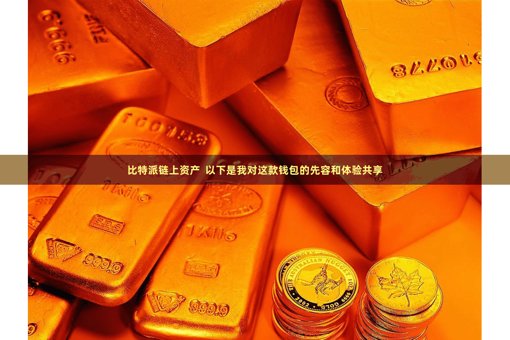 比特派链上资产  以下是我对这款钱包的先容和体验共享