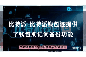比特派  比特派钱包还提供了钱包助记词备份功能